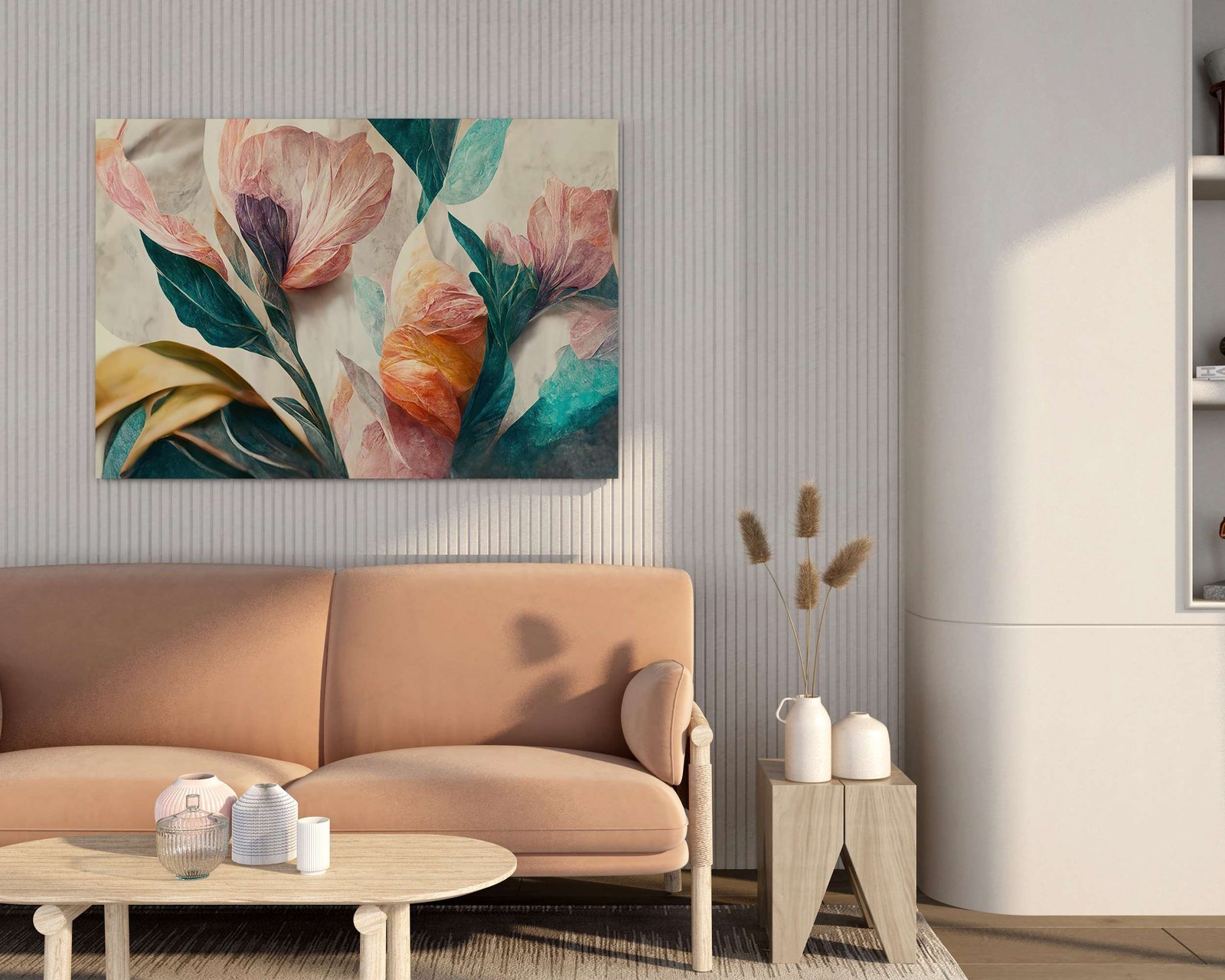 Artistic Canvas Paintings for Stylish Living Rooms